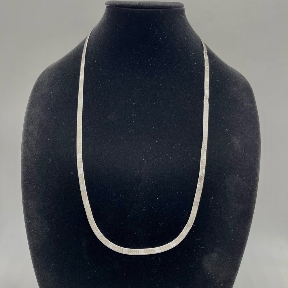 MILOR 925 Sterling Silver 2 Tone Necklace made in Italy - Picture 3 of 5